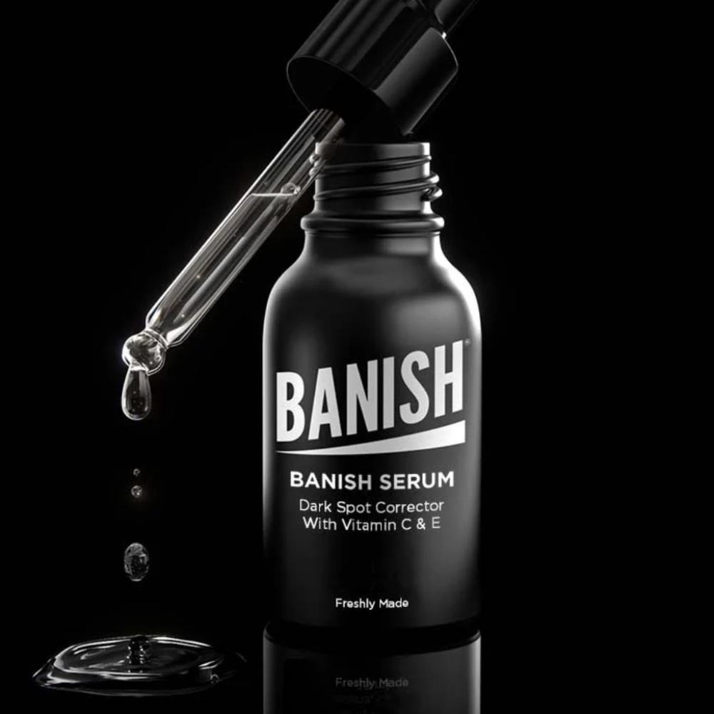 BUNDLE BANISH - DARK SPOT CORRECTOR SERUM - Pore Shrinker and Cleanser